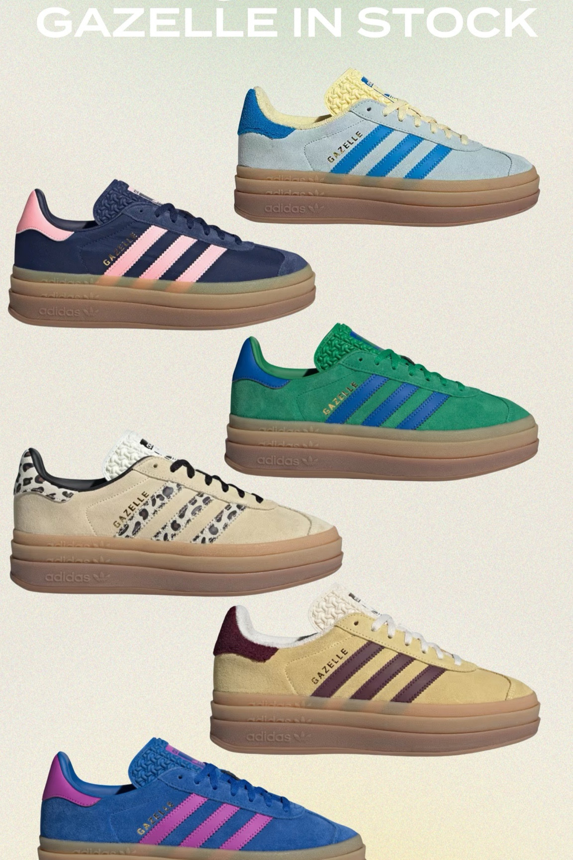 Gazelle Bold Shoes curated on LTK