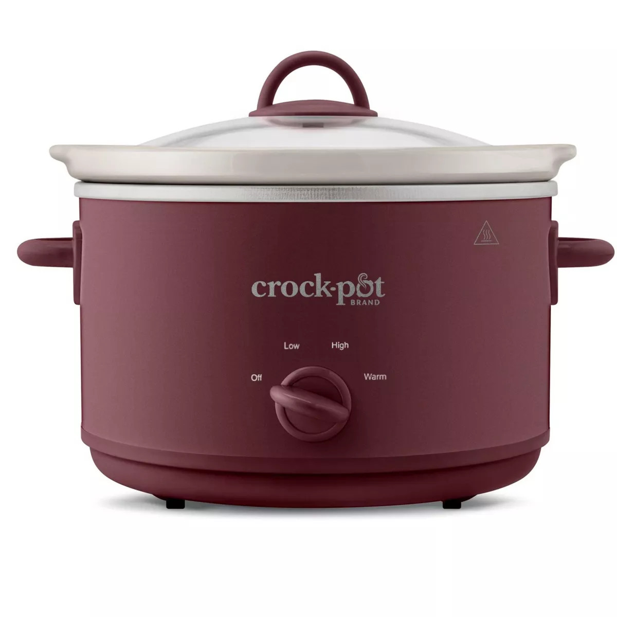Crock-Pot 4.5qt Slow Cooker: Ceramic Stoneware, 3 Settings, Stay-Cool Handles, Dishwasher-Safe Pa... | Target