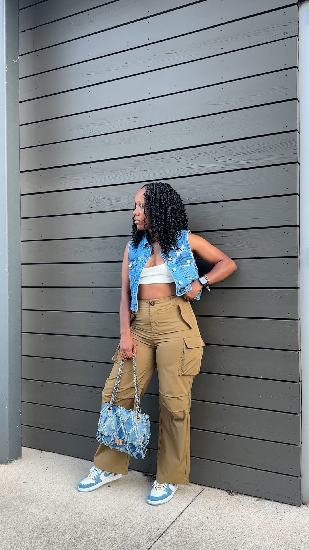 Fall outfit idea! How to style cargo pants with a denim vest!


#LTKStyleTip #LTKSeasonal #LTKFindsUnder50
