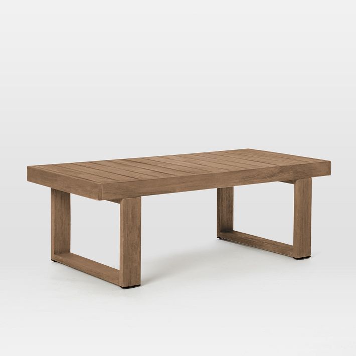 Portside Outdoor Rectangle Coffee Table (50.5") | West Elm (US)