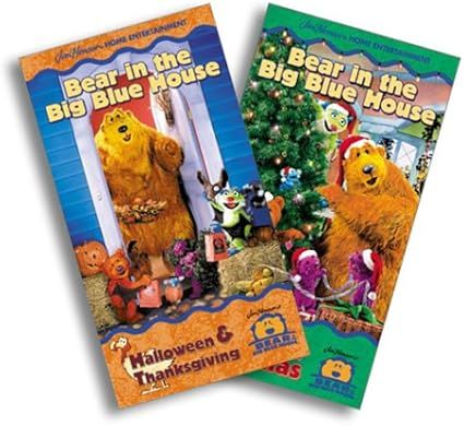 Bear in the Big Blue House - Halloween & Thanksgiving/Berry Bear Christmas VHS | Amazon (US)