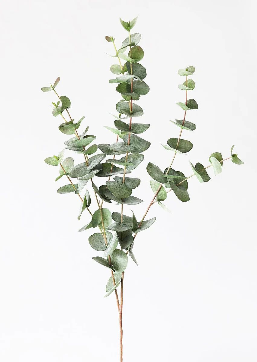 Green Grey Artificial Spiral Eucalyptus - 40 | Afloral (US)