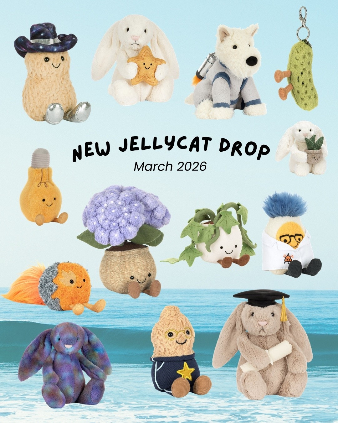 New Jellycats & popular restocks!!☺️💫✨ 

#jellycat #jellycats #stuffedanimal #plushies #giftidea #giftguide #graduation #family 

#LTKSeasonal #LTKselfcare #LTKHome