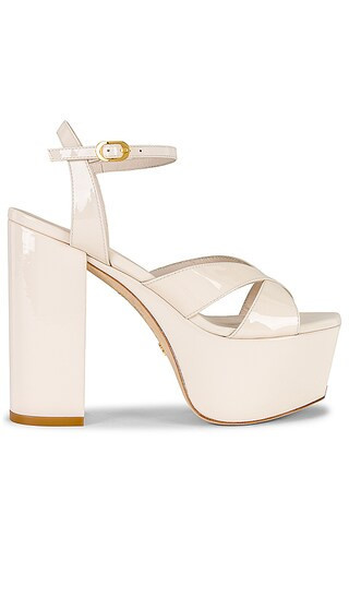 Miami Squarehigh 140 Platform Sandal in Seashell | Revolve Clothing (Global)