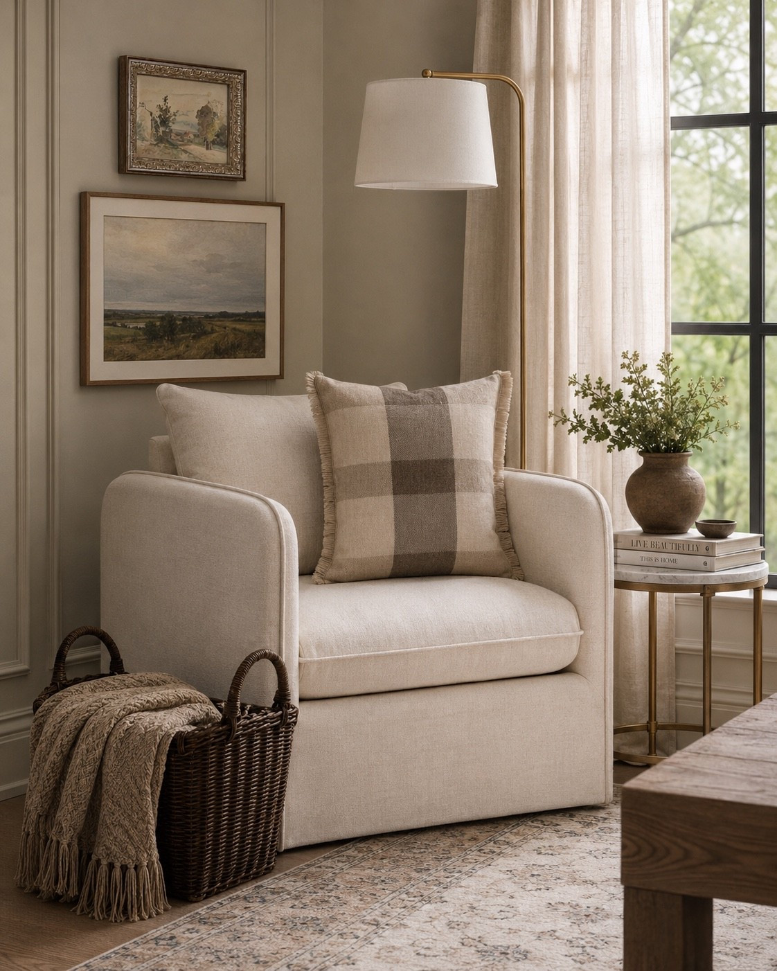 Relaxing cozy corner inspo with some new Target finds 🤍

#LTKHome #LTKSaleAlert #LTKSeasonal