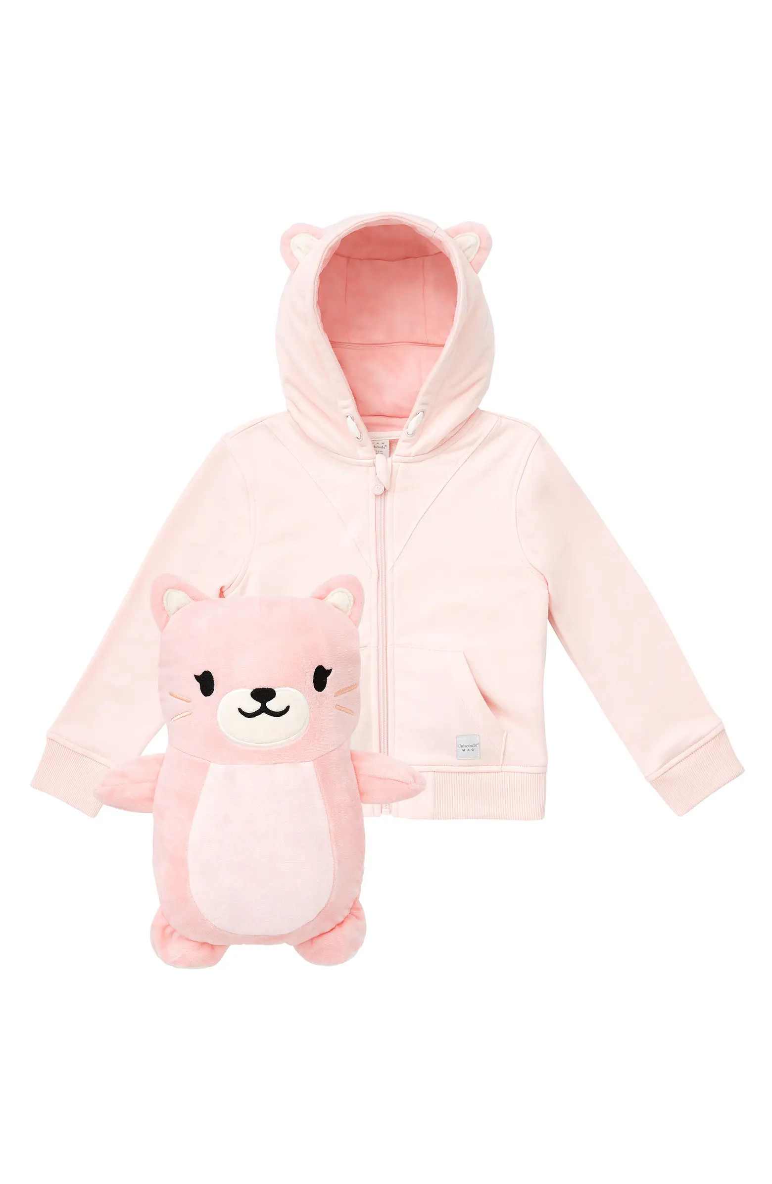Cubcoats Kids' Kali 2-in-1 Stuffed Animal & Hooded Zip-Up Sweatshirt | Nordstrom | Nordstrom