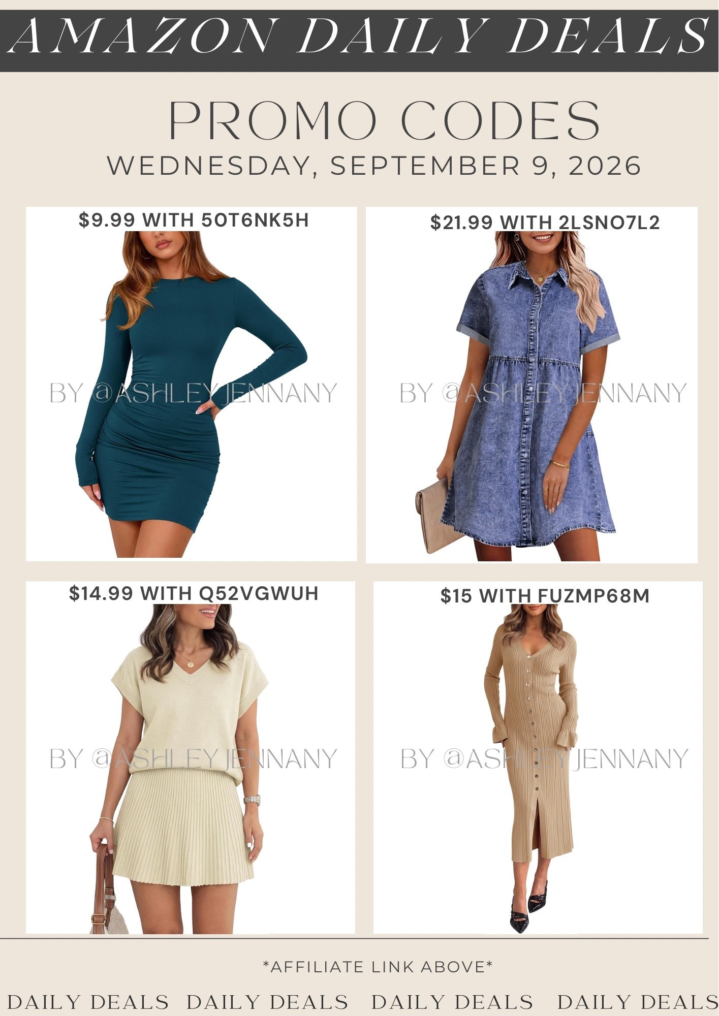 Amazon deals

#LTKMidsize #LTKSaleAlert #LTKSeasonal
