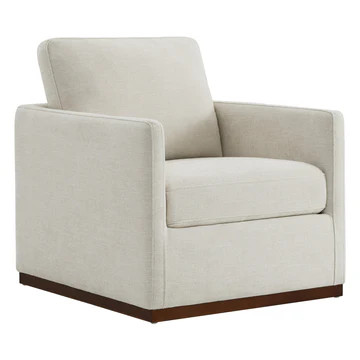 Henry Fabric Swivel Accent Chair|Sleek, Comfortable & Versatile | Chita