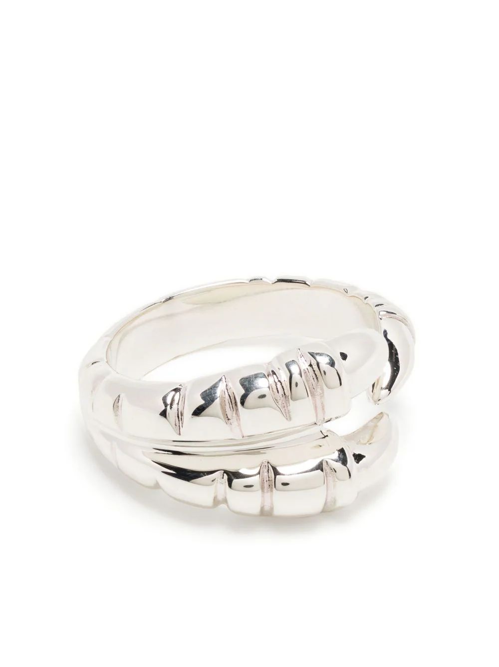 Claw silver-plated ring | Farfetch Global
