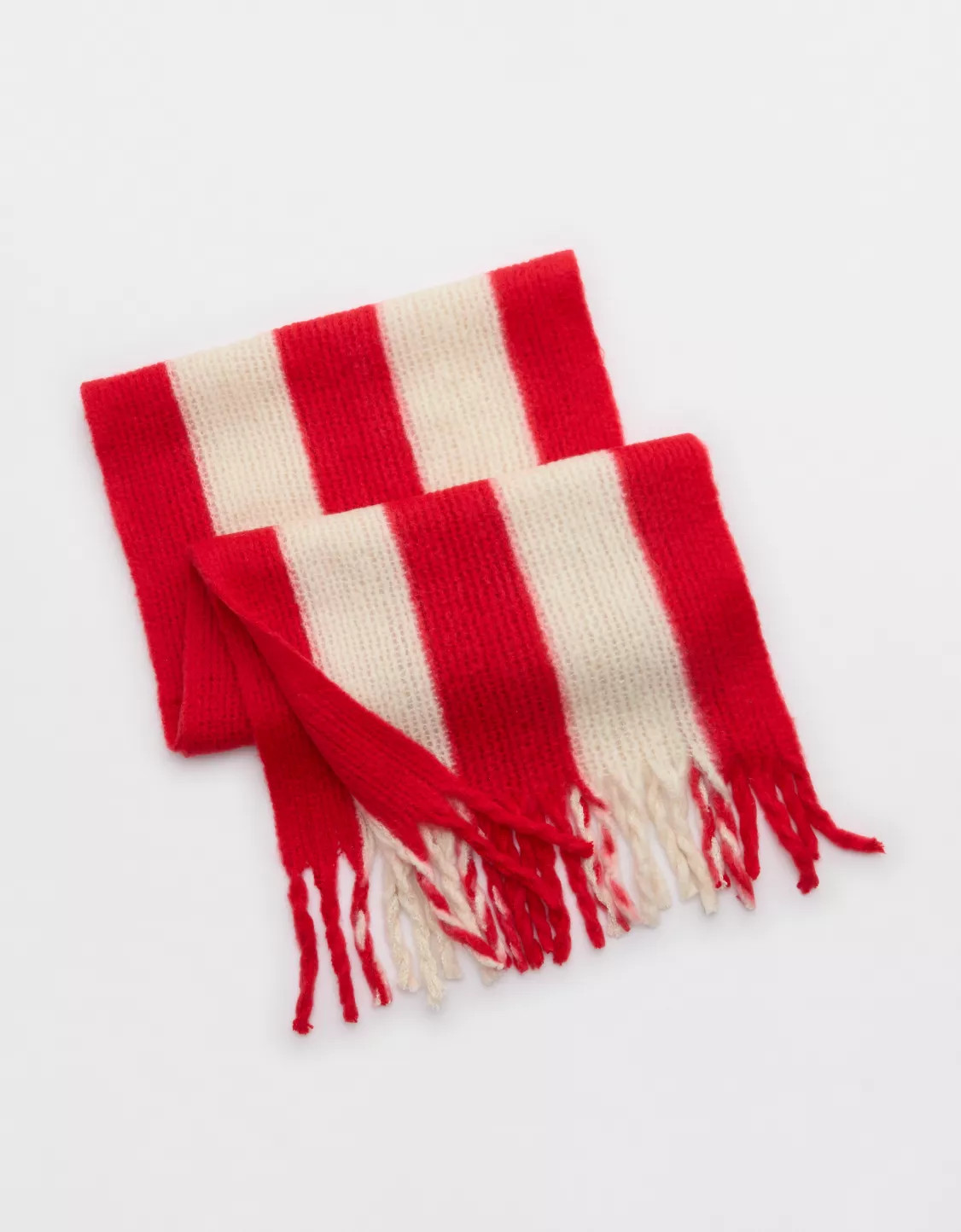 Aerie Fuzzy Knit Scarf | Aerie