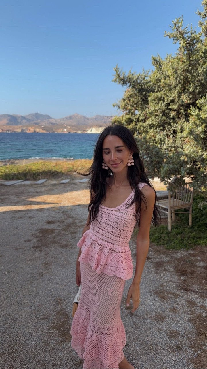 #outfit night two in milos 💕