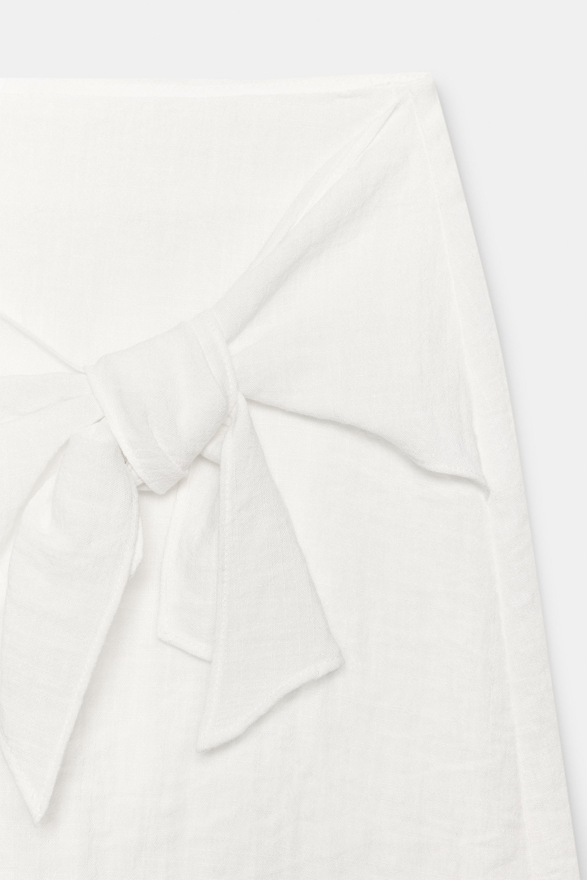 MINI-HOSENROCK MIT KNOTENDETAIL | Zara DE