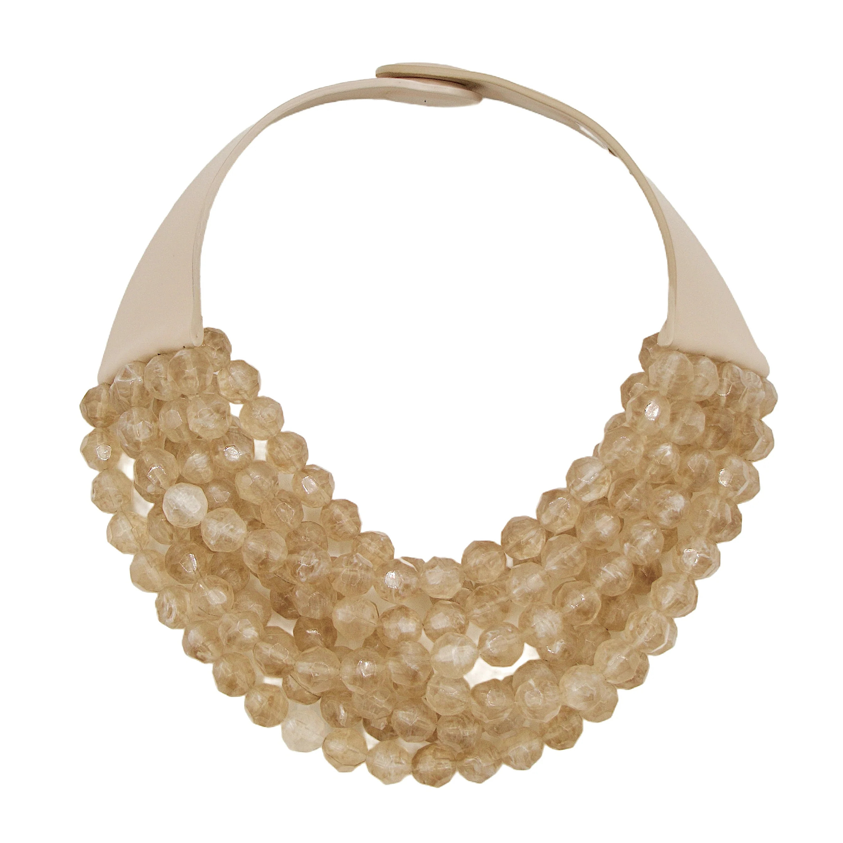Transparent Bella Soft Cider Necklace | Fairchild Baldwin