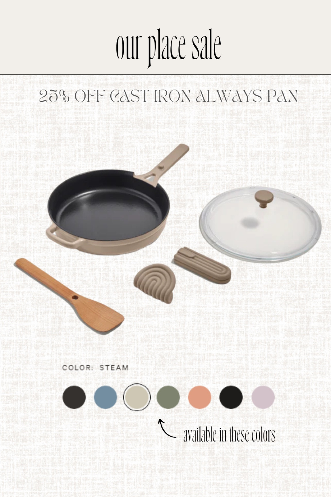 Cast Iron Always Pan curated on LTK