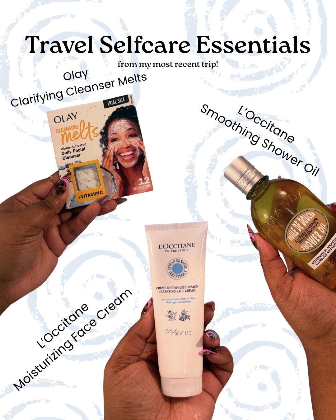 Travel size essentials I used during my most recent trip! 🫧

#LTKgrwm #LTKootd #LTKselfcare