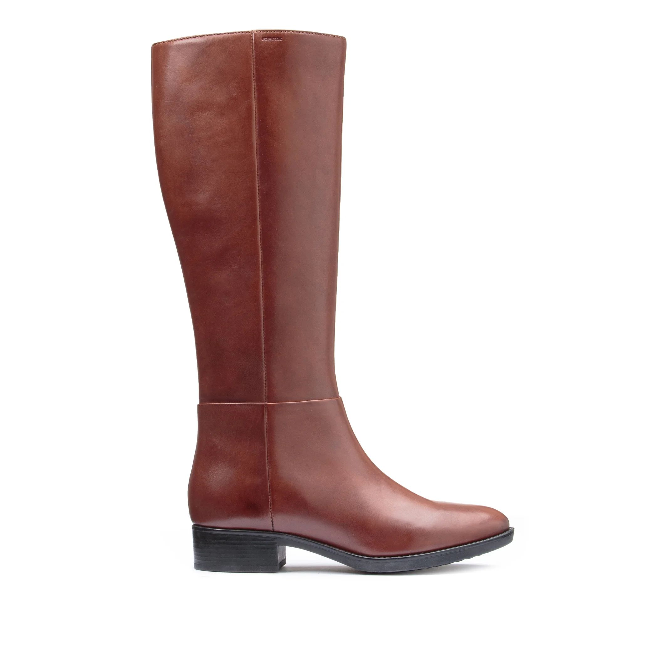 Felicity Knee-High Boots in Leather | La Redoute (UK)