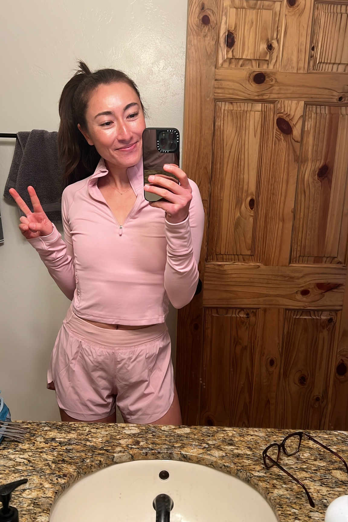 Lulu Pink Dust run set ✨💕🤌🏽

#LTKFitness #LTKActive