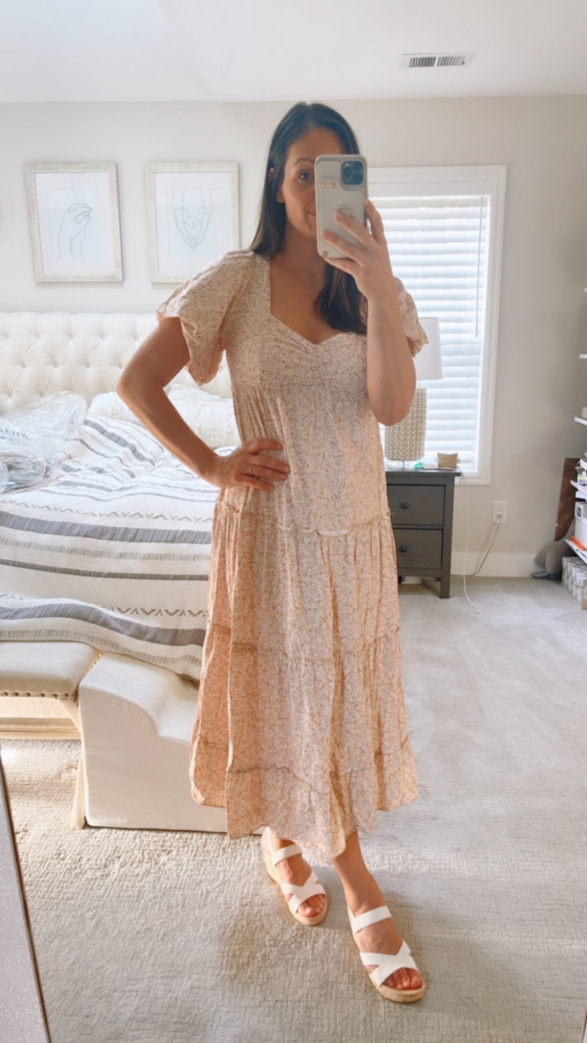 Every day Spring dress! Cozy & cute 💐

#spring #dresses #springdress #floraldress #mididress #babyshower #maternity

#LTKSeasonal #LTKBump