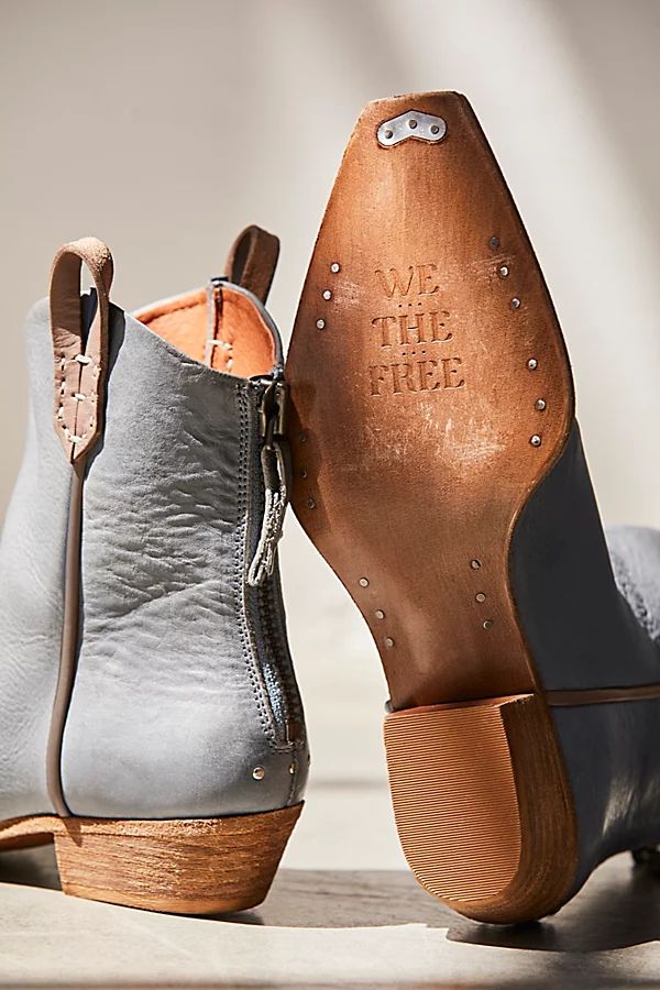 We The Free Wesley Ankle Boots by We The Free at Free People, Sky, EU 38.5 | Free People (Global - UK&FR Excluded)