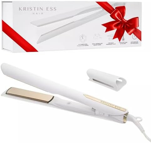 Kristin Ess 3-in-One Professional Titanium Hair Straightener Curler 2 in 1 + Beach Waver Combo fo... | Amazon (US)