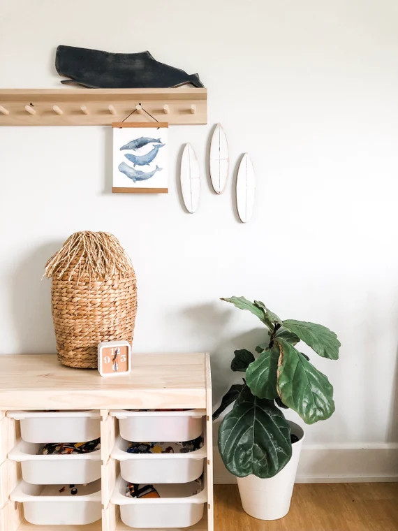 Surf Board Decor Nautical nursery decor Coastal decor Lake | Etsy | Etsy (US)