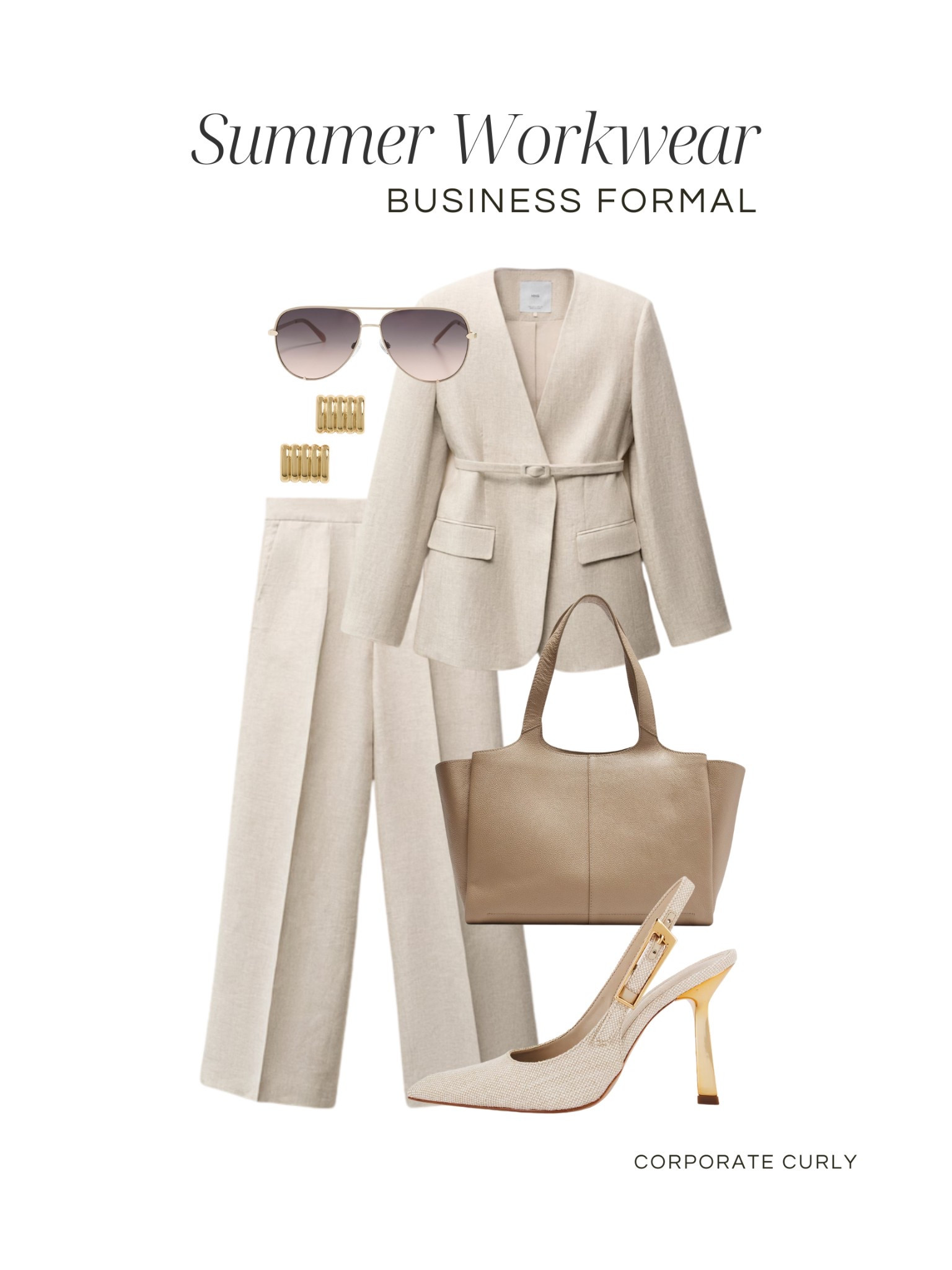 Timeless elegance meets summer workwear with this chic business formal look. Neutral tones, a tailored suit, and sleek accessories make it perfect for those power days at the office. Ready to slay your meetings in style!

#BusinessFormal #SummerWorkwear #OfficeStyle #WorkwearInspo #ChicWorkwear #ProfessionalStyle #CorporateFashion #PowerOutfit #BossLook #EffortlessElegance



#LTKWorkwear #LTKStyleTip #LTKShoeCrush