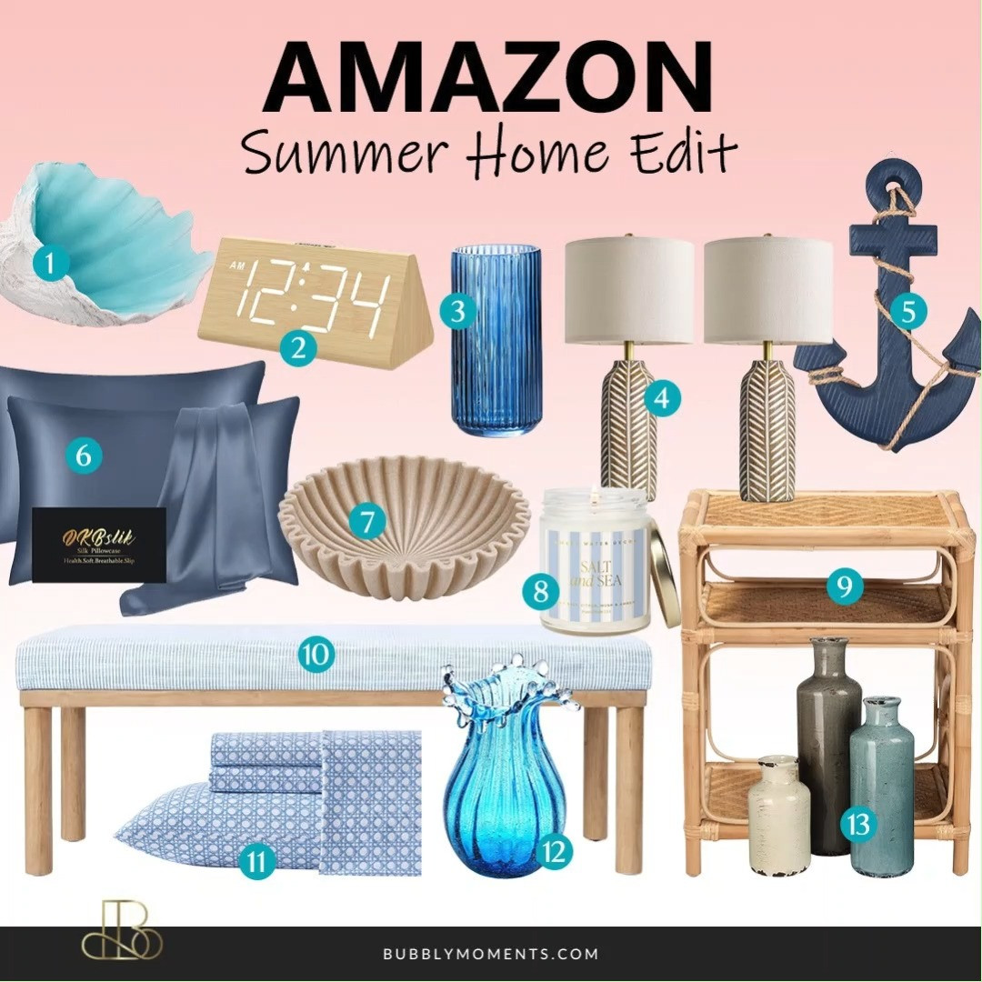 Cute summer home finds that make your space feel fresh and organized ☀️✨ These picks are perfect for adding simple touches to your kitchen, bedroom, bathroom, or living space. From home essentials to cute decor and organizers, these are easy finds you’ll actually use every day.
Loving the clean, cozy, and bright vibe these pieces bring for summer. Perfect for refreshing your home and making your space feel more put together. Save this post for your home inspo and tap to shop your favorites 💕
#LTKHome #LTKStyle #LTKFinds #HomeEdit #AmazonFinds #HomeDecor #SummerHome #HomeInspo #CozyHome #NeutralHome #HomeStyle #KitchenFinds #OrganizationIdeas #HomeEssentials #AmazonHome #SimpleHome #HomeRefresh 

 