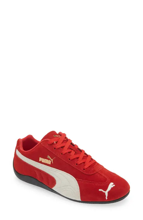 PUMA Speedcat OG Sneaker in For All Time Red-Puma White at Nordstrom, Size 10 | Nordstrom