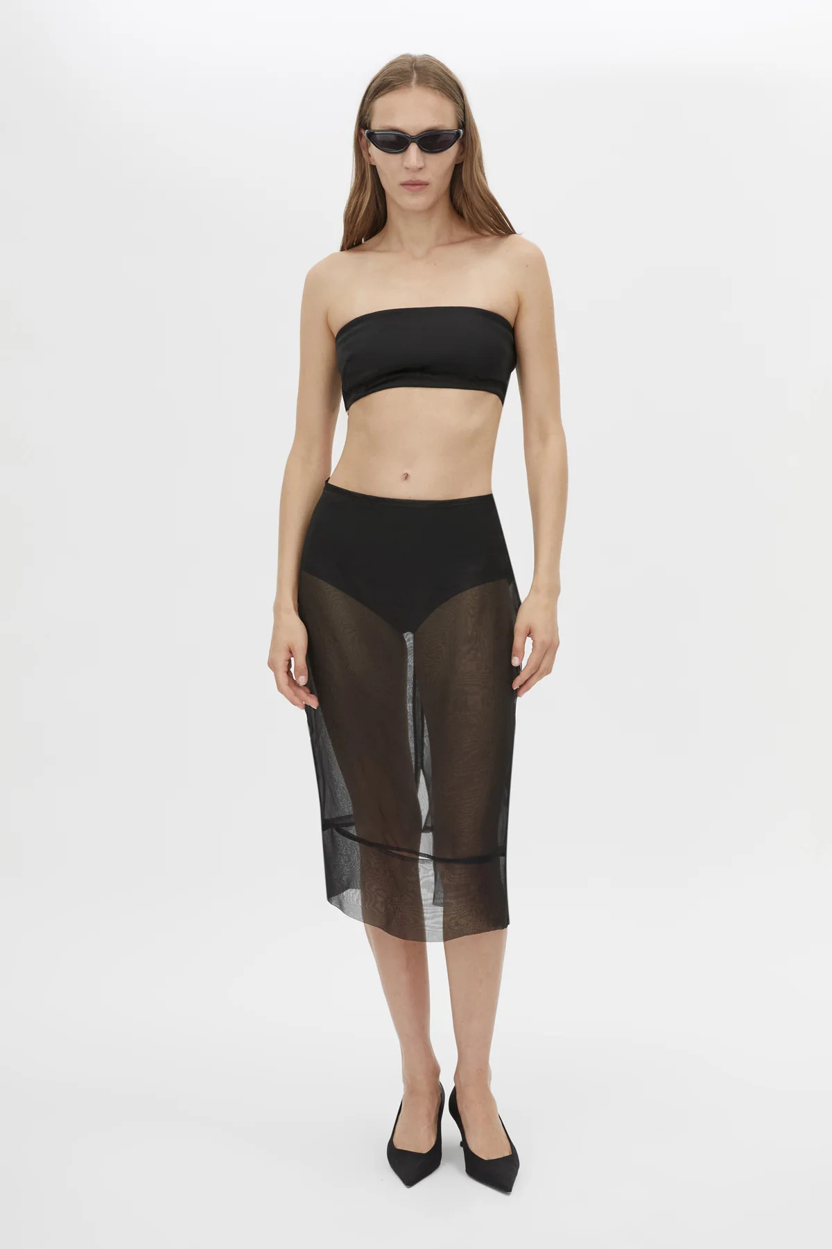 Noe Bandeau Top in Black - CAMILLA AND MARC\u00ae C&M | CAMILLA AND MARC (ANZ)