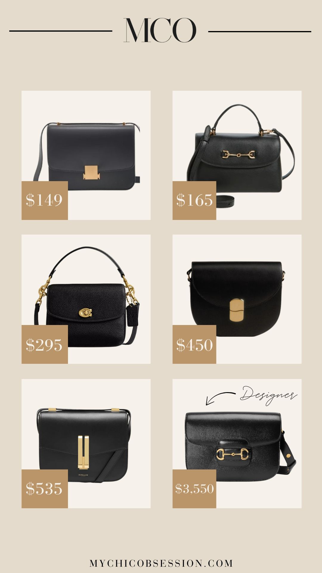 Add a sleek leather bag in black to your fall capsule wardrobe. It's the perfect complement to your classic, chic fall outfits this season! If you love the Gucci Horsebit 1955, we've also included a few similar bags at a lower price point, one for every budget. 

 #LTKSeasonal #LTKStyleTip #LTKItBag