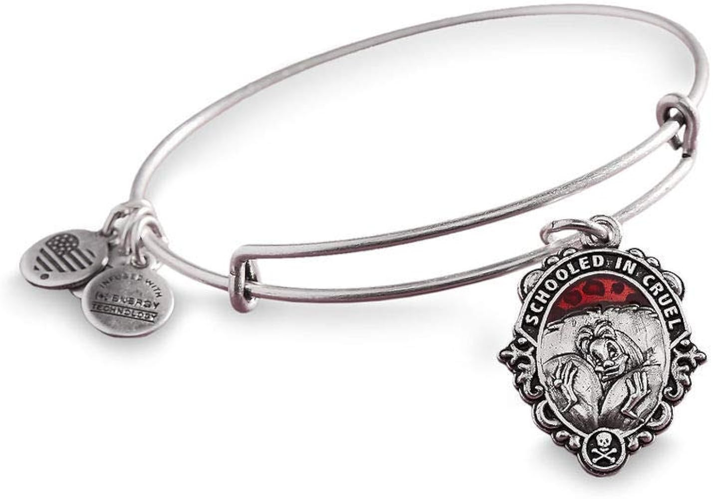 Alex and Ani Cruella De Vil Bangle Bracelet Disney Villains Silver | Amazon (US)