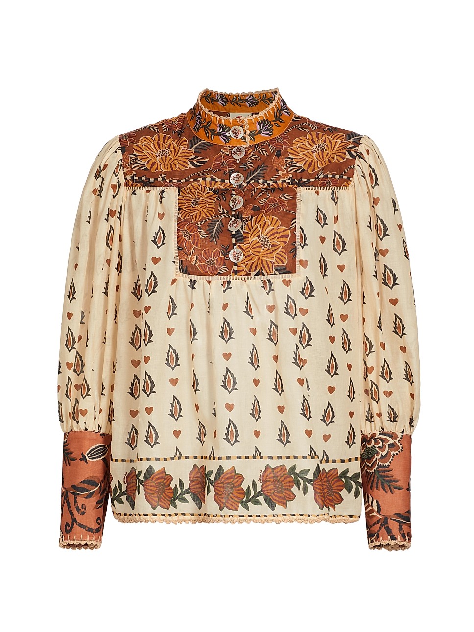 Ainika Cotton Floral Blouse | Saks Fifth Avenue