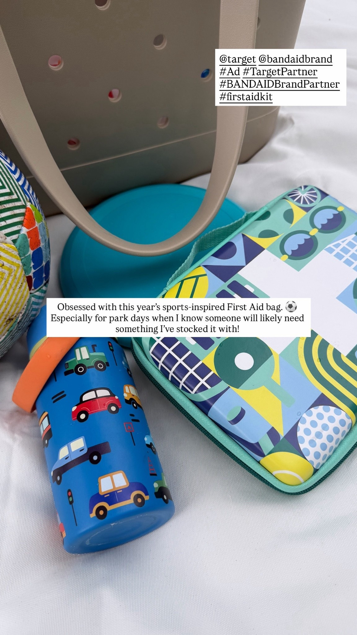 #ad Summers aren’t complete until you’ve restocked your first aid kit! Build your own at @target and get a FREE sports bag when you buy 3 select first aid items. ⚽️🏀🏈

https://on.ltk.com/+uEBS1UcKScQtfTpnmWqTog

@target @bandaidbrand
#TargetPartner #Target #BANDAIDBrandPartner #firstaidkit @shop.ltk #liketkit

#LTKdayinmylife #LTKKids #LTKmomlife