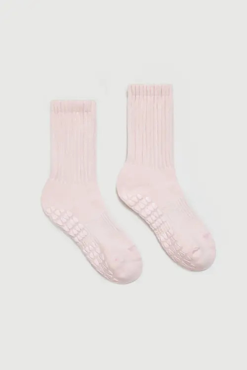 Fraise Primrose Slouch Grip Socks at Nordstrom, Size Medium/large | Nordstrom