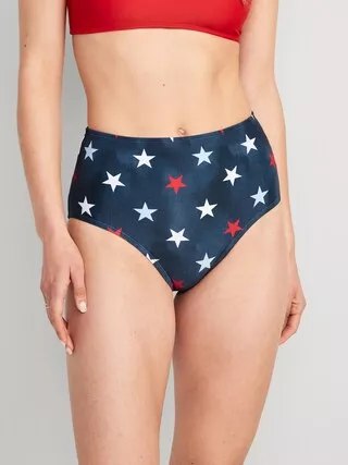 NEW Wonder Woman Girls Bikini Swimsuit 4th of July Patriotic