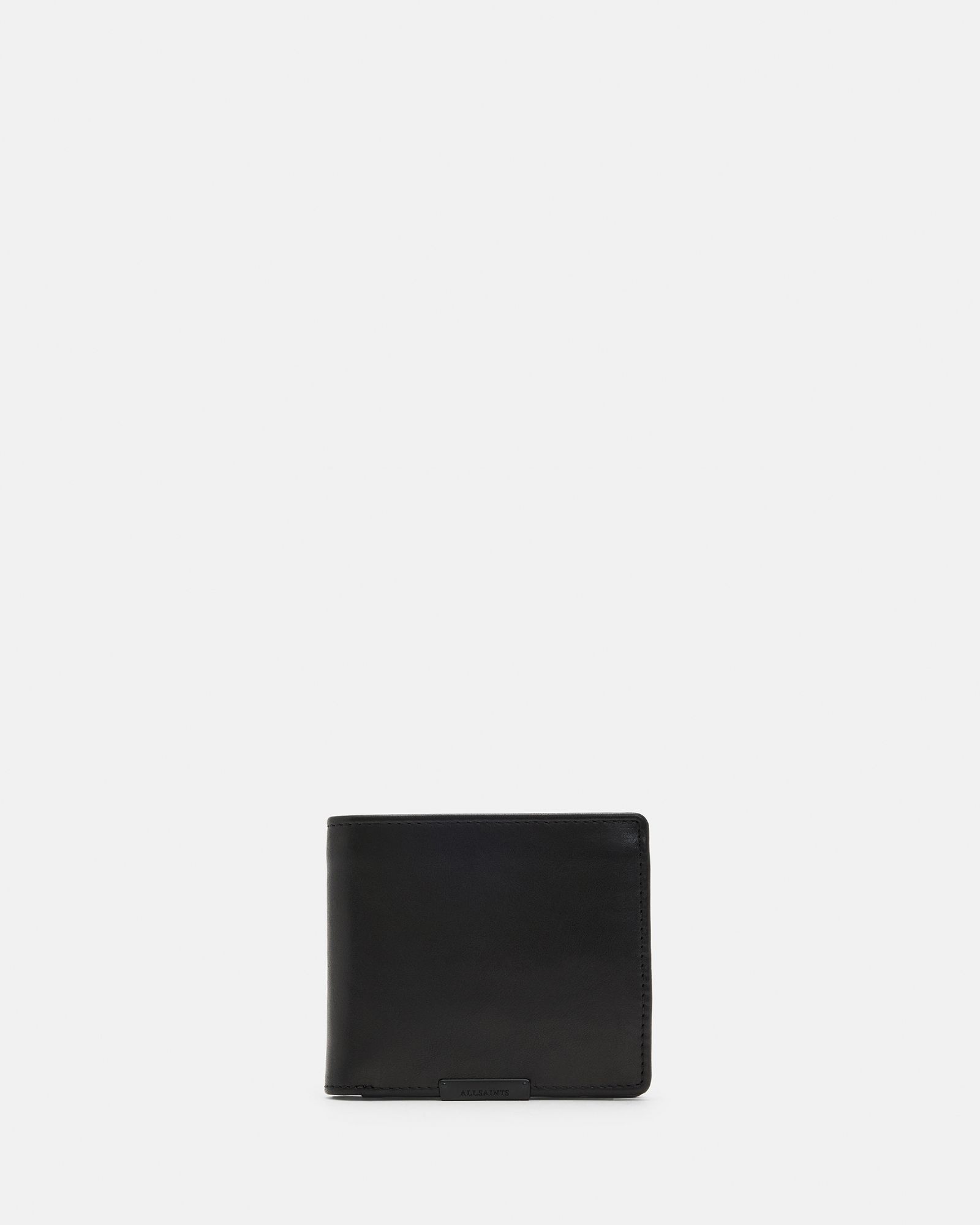 Blyth Leather Wallet Black | ALLSAINTS US | AllSaints US