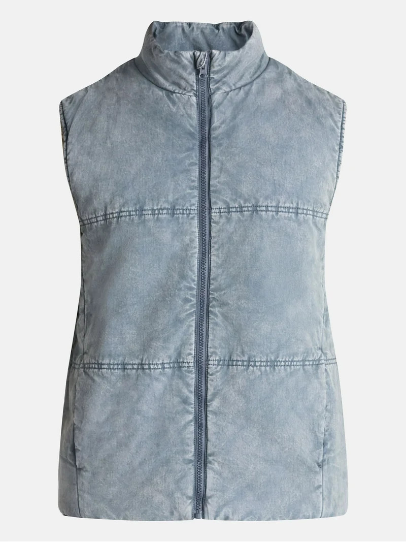 No Boundaries Puffer Vest, Men's | Walmart (US)