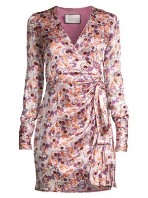 Kari Floral Wrap Dress | Saks Fifth Avenue