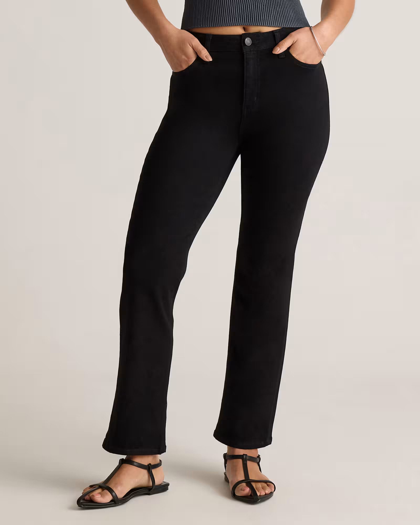 Bella Stretch Kick Flare Jeans | Quince