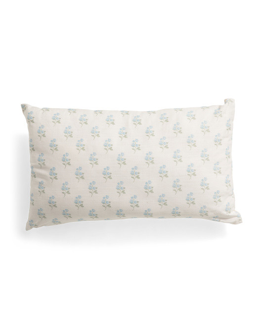 14x24 Cottage Floral Summer Pillow | TJ Maxx