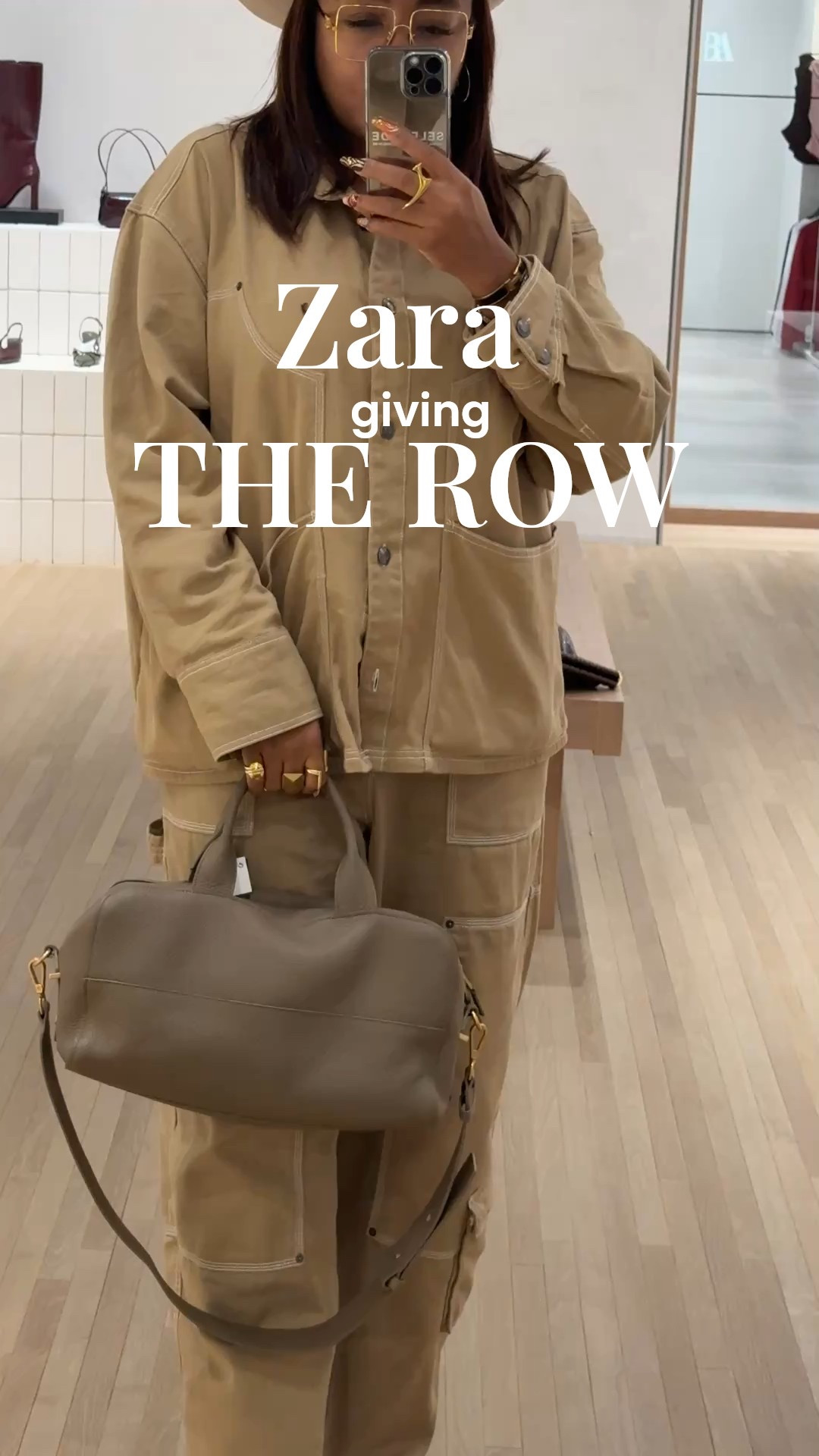 Is it The Row? Or is it Zara? 
When Zara does leather, you stop and stare. This bag feels different — the quality, the structure, the weight. It’s sleek, minimal, and looks way more expensive than it is — one of those rare finds you’ll reach for constantly.

Style tip: Treat quality leather and suede from brands like Zara the same way you would designer pieces — style them simply, let the texture speak, and no one will know the difference.  

#ZaraStyle #LeatherBag #QuietLuxury #FallAccessories #LTKStyle

#LTKItBag #LTKOver40 #LTKWorkwear