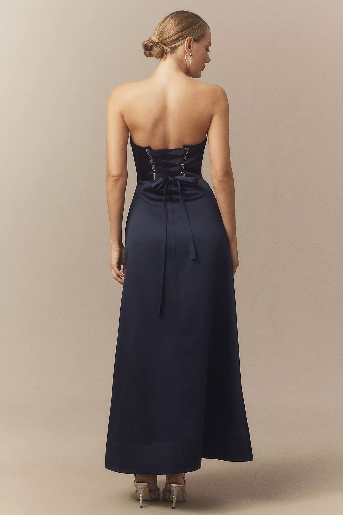 Mare Mare Piper Strapless Fit & Flare Maxi Dress | Anthropologie (US)