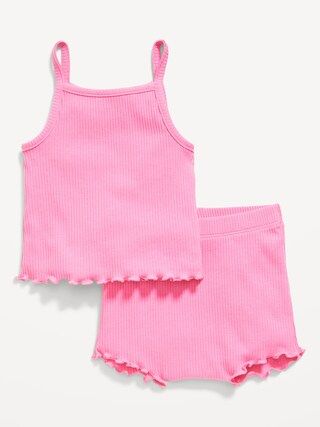 Rib-Knit Cami and Shorts Set for Baby | Old Navy (CA)