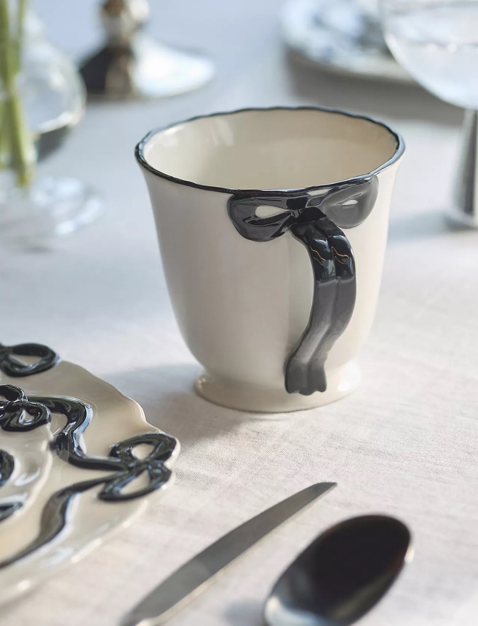 Home decor 🎀 bow mug 

#LTKSeasonal #LTKHome #LTKHoliday