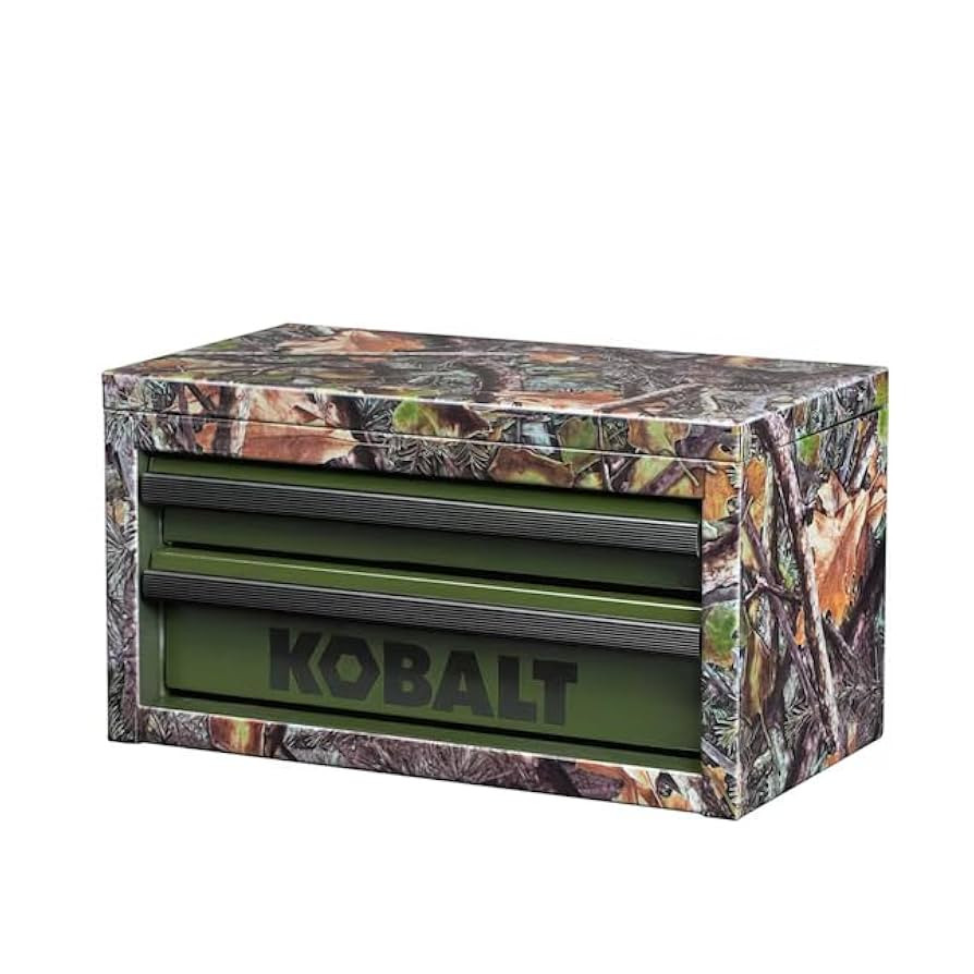 Mini 2-Drawer Real Camo Steel Tool Box | Amazon (US)