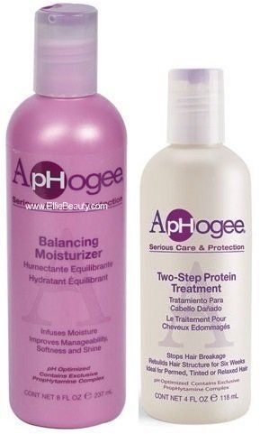 Aphogee Serious Hair Care Double Bundle (Balancing Moisturizer and Twostep Protein Treatment). | Amazon (US)