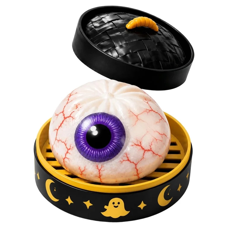 Halloween Spooky Ghost Dumpling, Dumplings Squish with Steamer Stress Balls Stress Relief Fidget ... | Walmart (US)