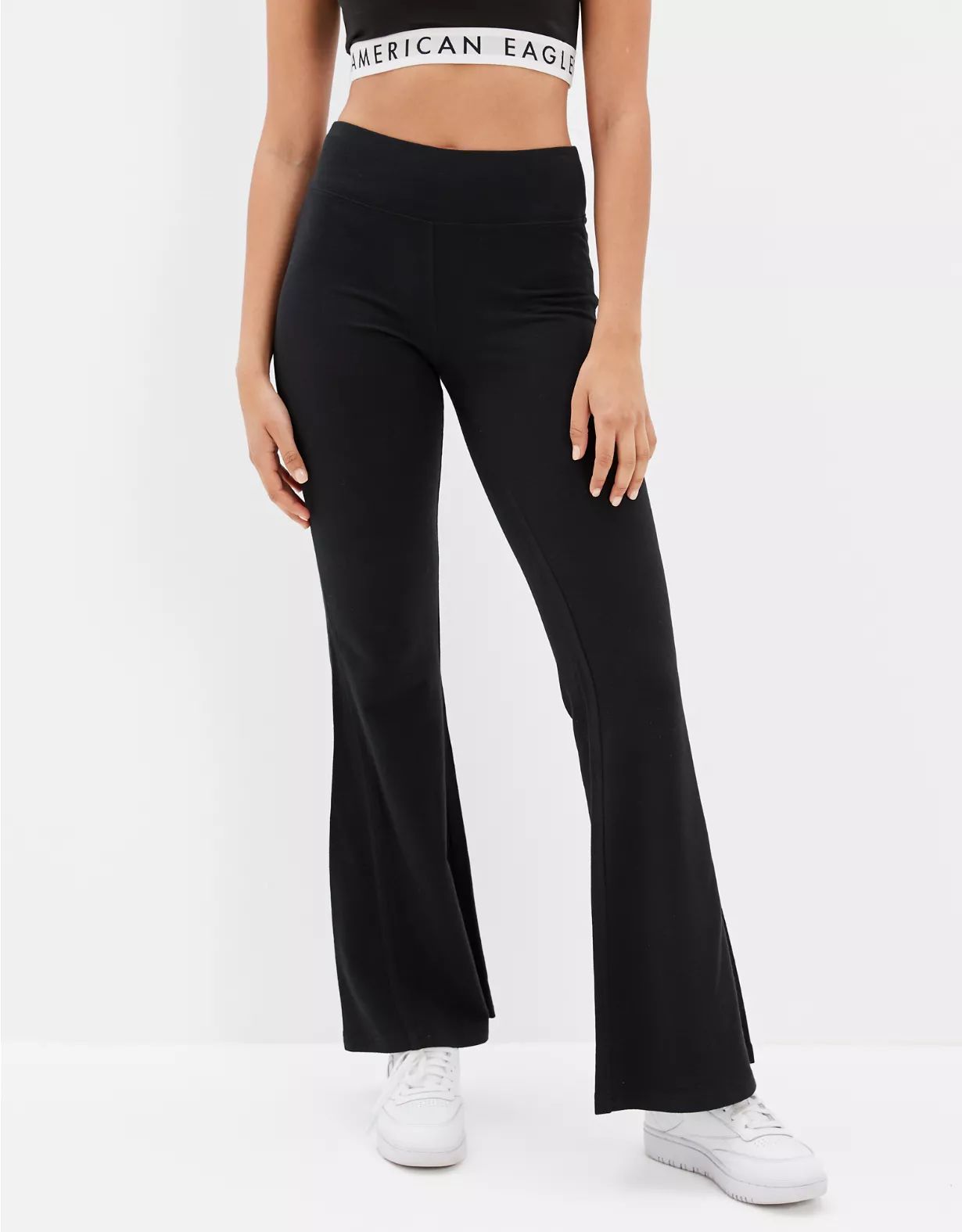 AE The Everything High-Waisted Super Flare Legging | American Eagle Outfitters (US & CA)