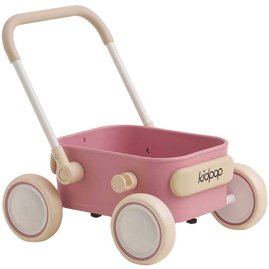 PULA Baby Push Walker with Wheels Toddler Wagon for First Learner Baby Toys 6-12 Months, 1 Year O... | Amazon (US)