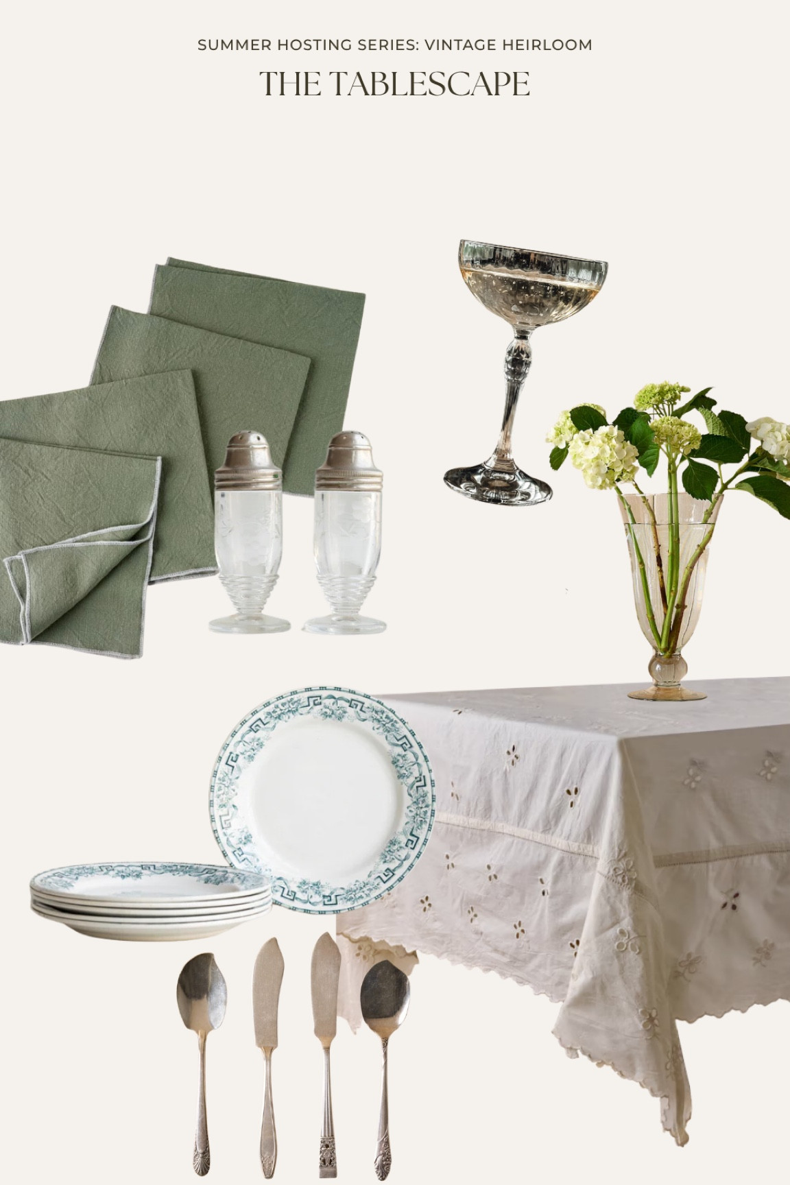 A summer hosting tablescape inspired by vintage heirlooms🌻

#LTKHome #LTKSeasonal #LTKParties